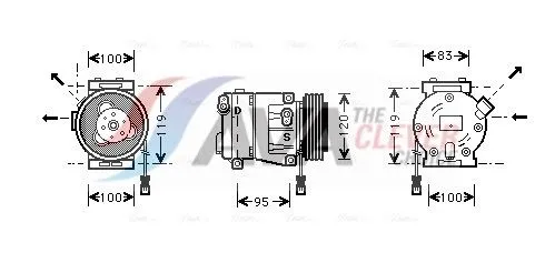 Compressor, air conditioning
