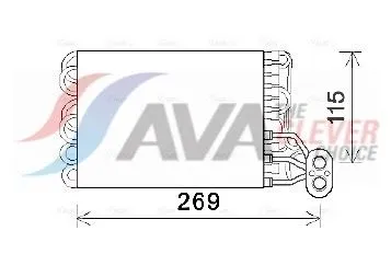 Evaporator, air conditioning
