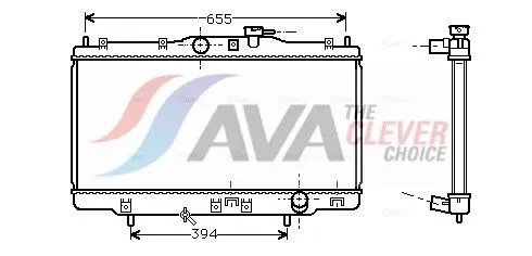 Radiator, engine cooling