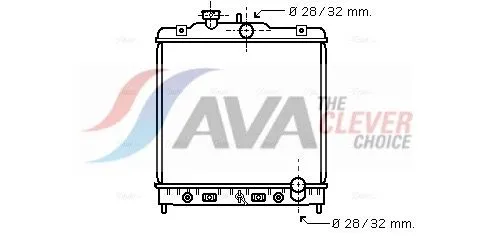 Radiator, engine cooling
