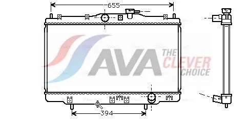 Radiator, engine cooling