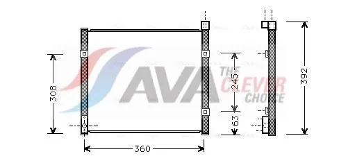 Condenser, air conditioning