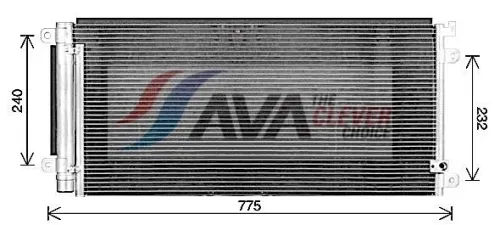 Condenser, air conditioning