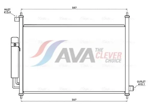 Condenser, air conditioning