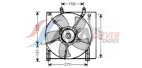 Fan, engine cooling