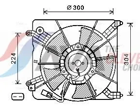 Fan, engine cooling
