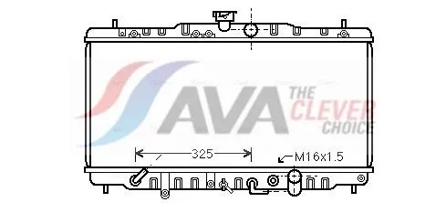 Radiator, engine cooling