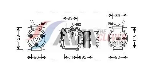Compressor, air conditioning