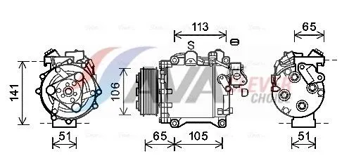 Compressor, air conditioning