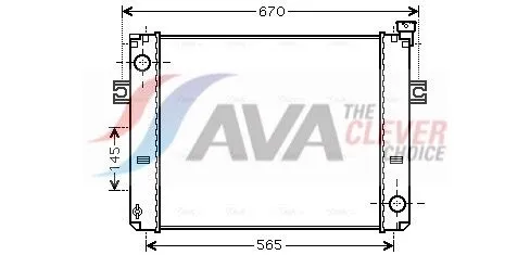 Radiator, engine cooling