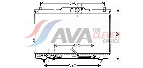 Radiator, engine cooling