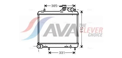 Radiator, engine cooling