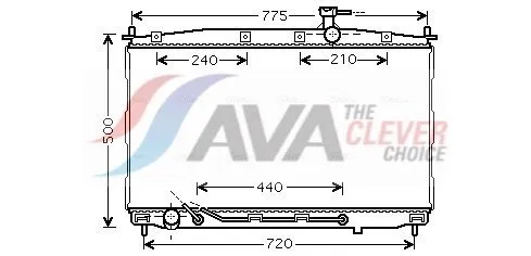 Radiator, engine cooling