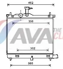 Radiator, engine cooling