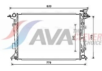 Radiator, engine cooling