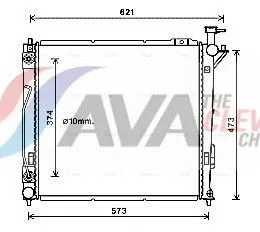 Radiator, engine cooling