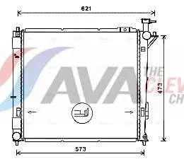 Radiator, engine cooling