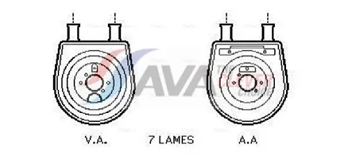 Oil Cooler, engine oil