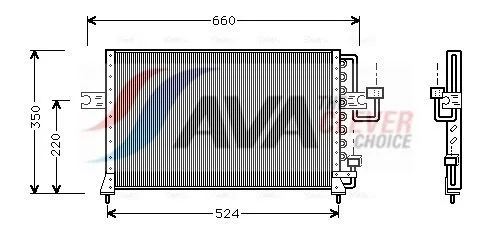 Condenser, air conditioning