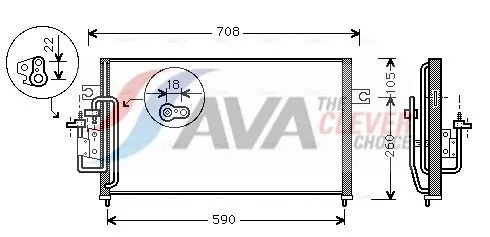 Condenser, air conditioning