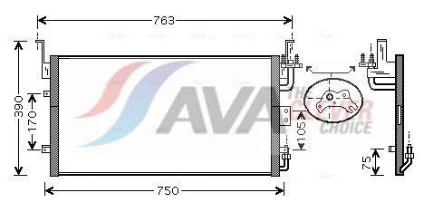 Condenser, air conditioning