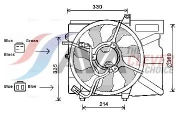 Fan, engine cooling