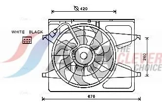 Fan, engine cooling