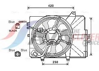 Fan, engine cooling
