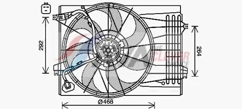 Fan, engine cooling