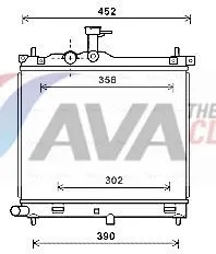 Radiator, engine cooling