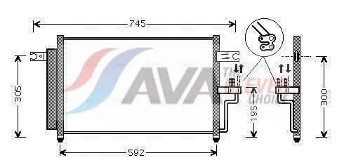 Condenser, air conditioning