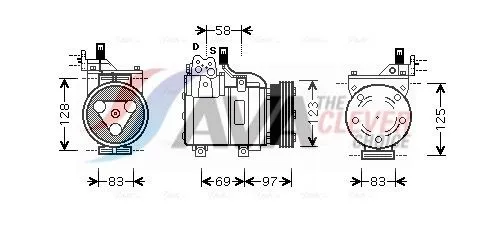 Compressor, air conditioning