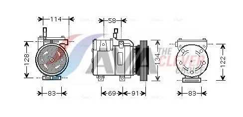 Compressor, air conditioning