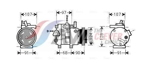 Compressor, air conditioning