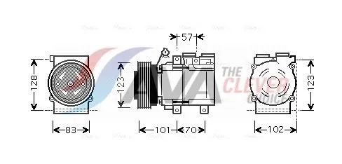 Compressor, air conditioning