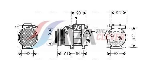 Compressor, air conditioning