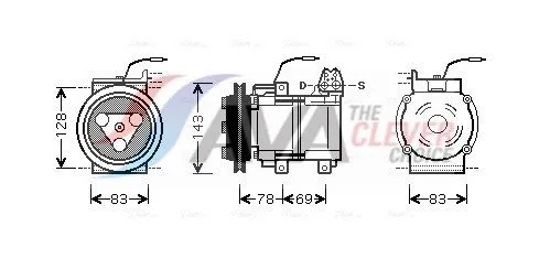 Compressor, air conditioning