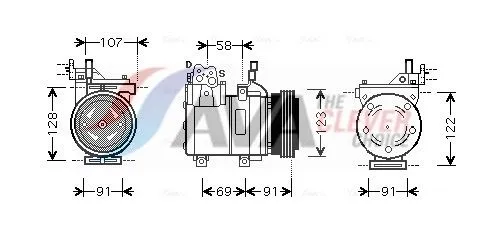 Compressor, air conditioning