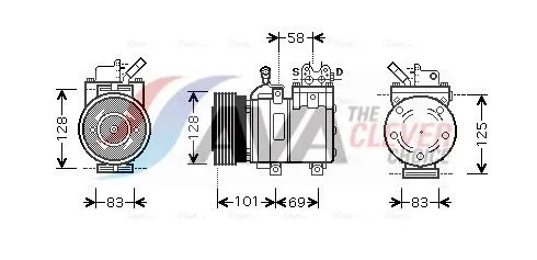 Compressor, air conditioning