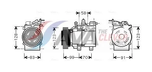 Compressor, air conditioning