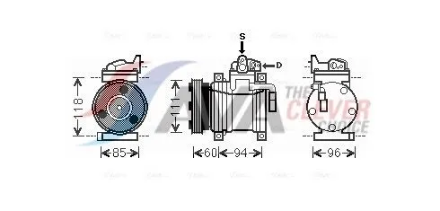 Compressor, air conditioning