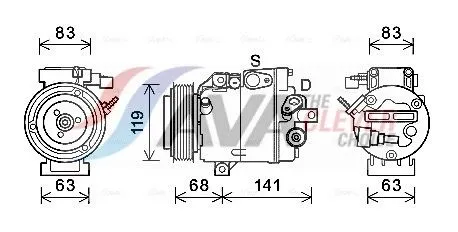 Compressor, air conditioning