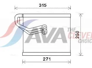 Evaporator, air conditioning