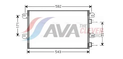 Condenser, air conditioning