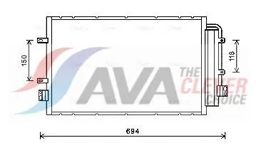 Condenser, air conditioning