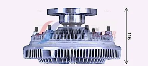 Clutch, radiator fan