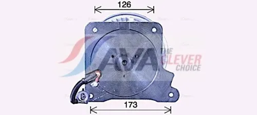 Clutch, radiator fan