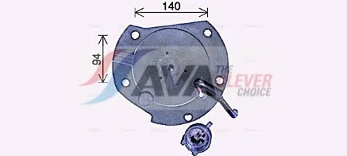Clutch, radiator fan