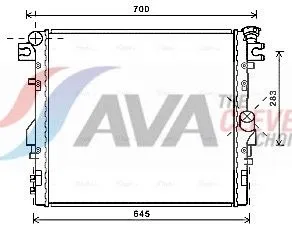 Radiator, engine cooling