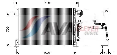 Condenser, air conditioning